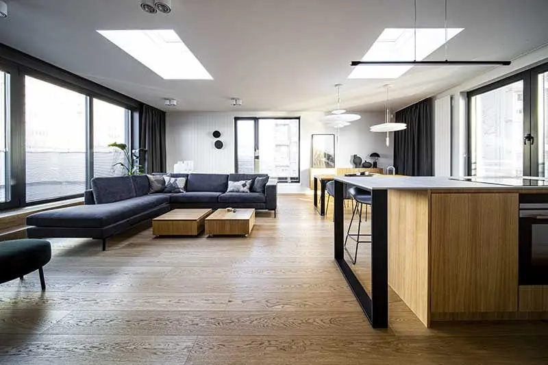 Światło naturalne potrafi zdziałać we wnętrzach cuda! | Projekt: Hanna Pietras Architects