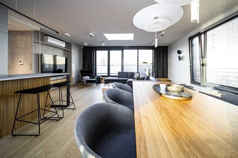 Światło naturalne potrafi zdziałać we wnętrzach cuda! | Projekt: Hanna Pietras Architects