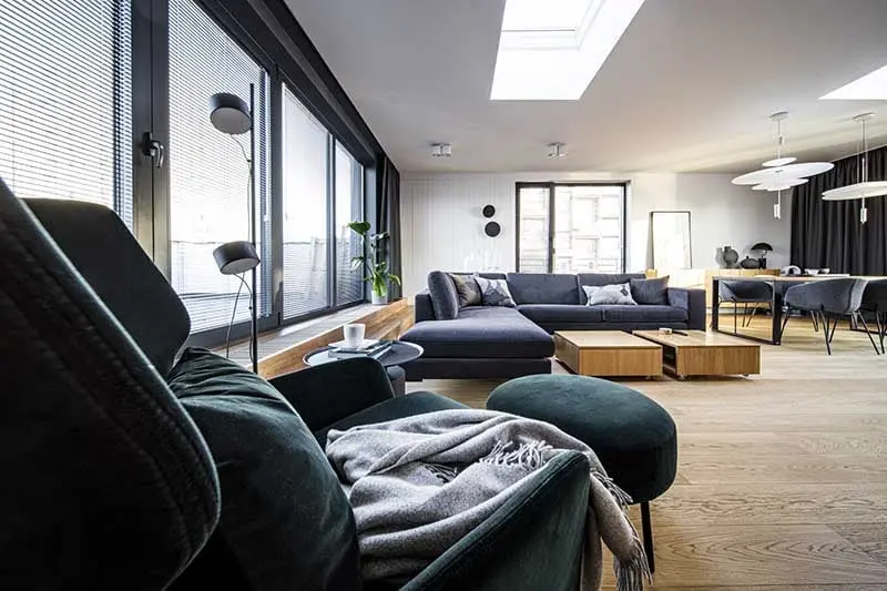 Światło naturalne potrafi zdziałać we wnętrzach cuda! | Projekt: Hanna Pietras Architects