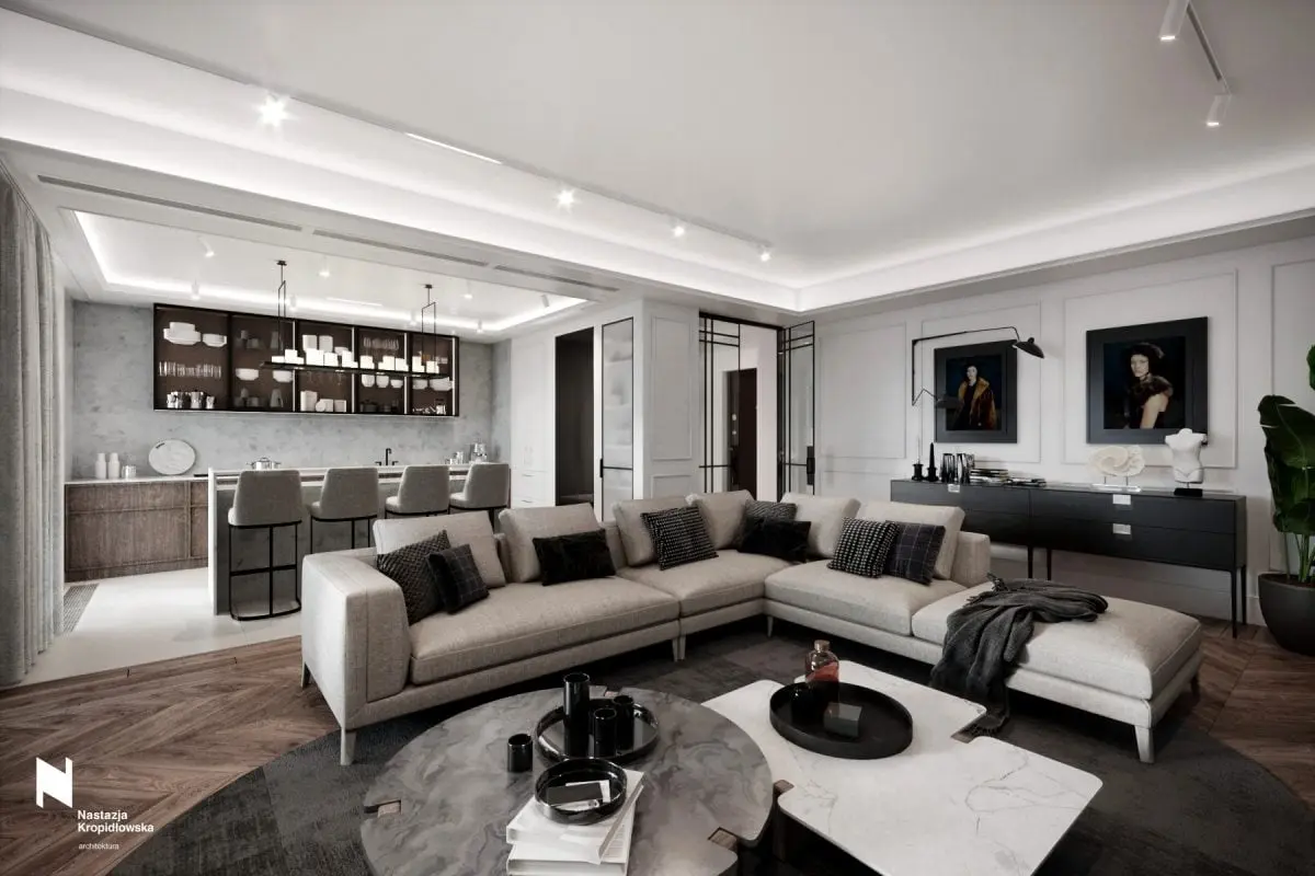 Proj.: Nastazja Kropidłowska - Rezydencja Foksal