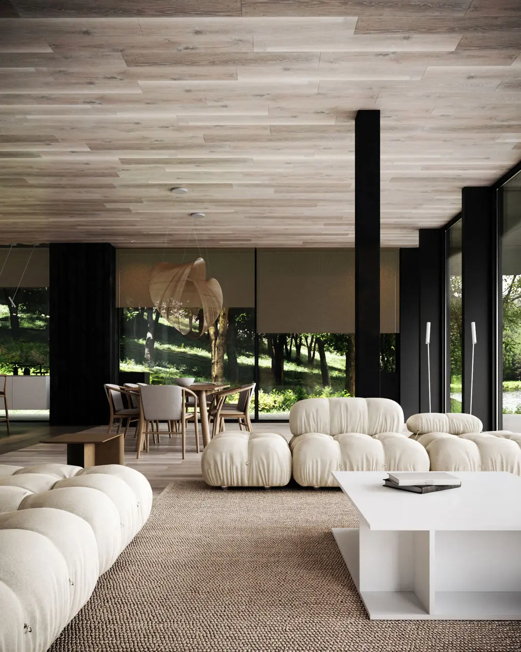 Siedlisko na brzegu jeziora | Proj: Studio Organic