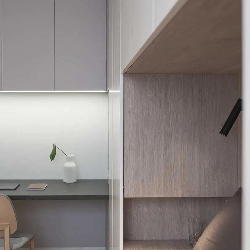 Mieszkanie w bloku po funkcjonalnych zmianach | Projekt: Monarchia Design