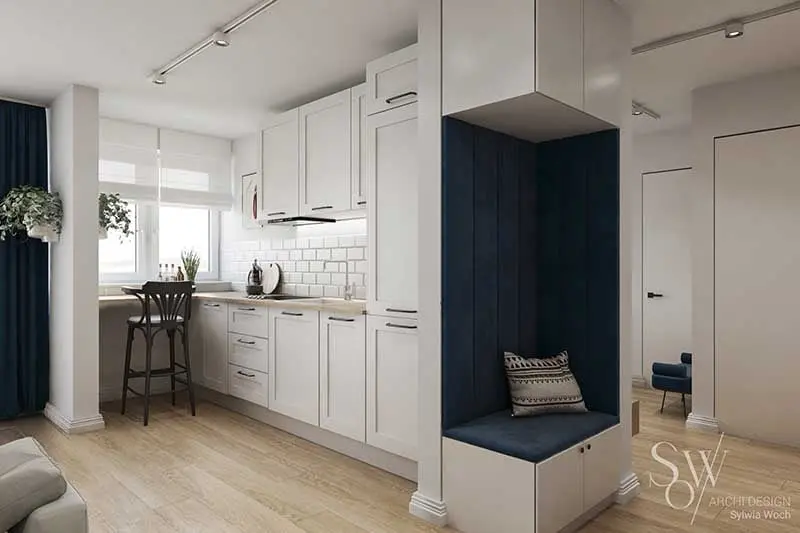 Metamorfoza mieszkania w bloku | Projekt SOW Archi Design