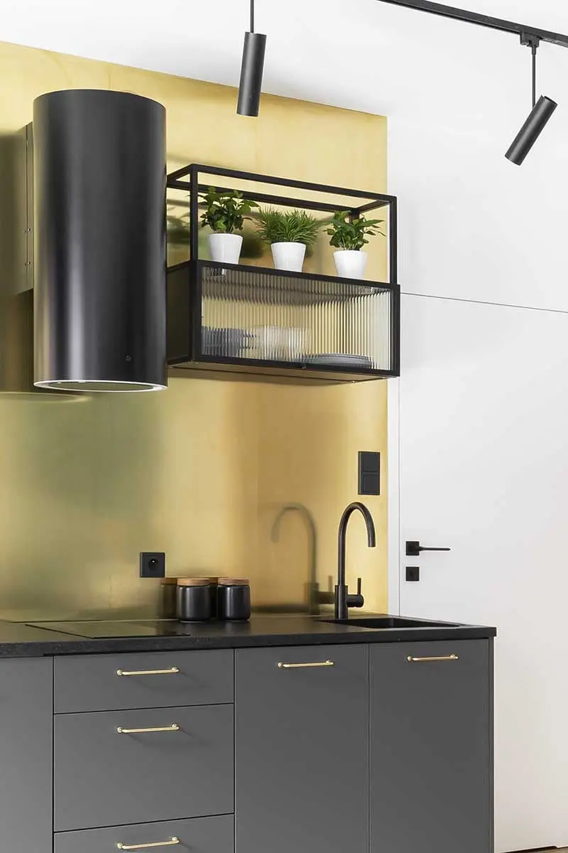 32 metrowe eleganckie mieszkanie - Apartament Stary Browar | Proj: Vzorovo