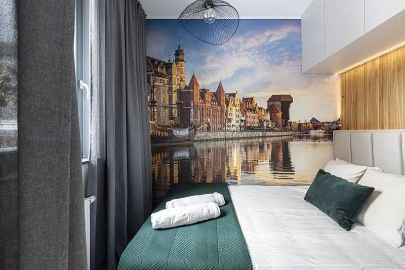 32 metrowe eleganckie mieszkanie - Apartament Stary Browar | Proj: Vzorovo