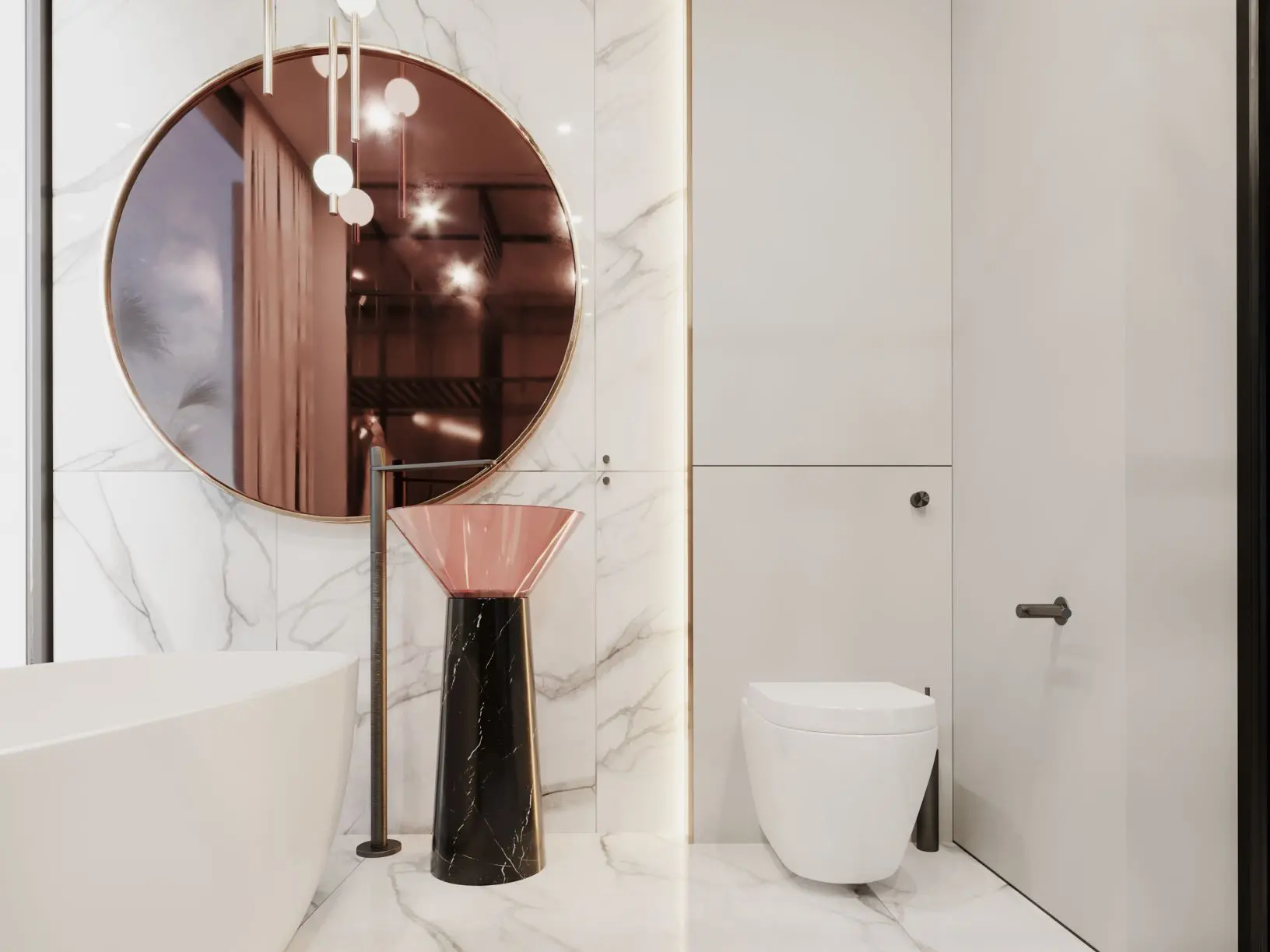 Dom nad jeziorem w kolorach natury | Proj: modeko.studio