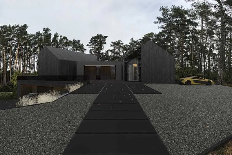 Domek gościnny | Proj.: REFORM - Architekt Marcin Tomaszewski