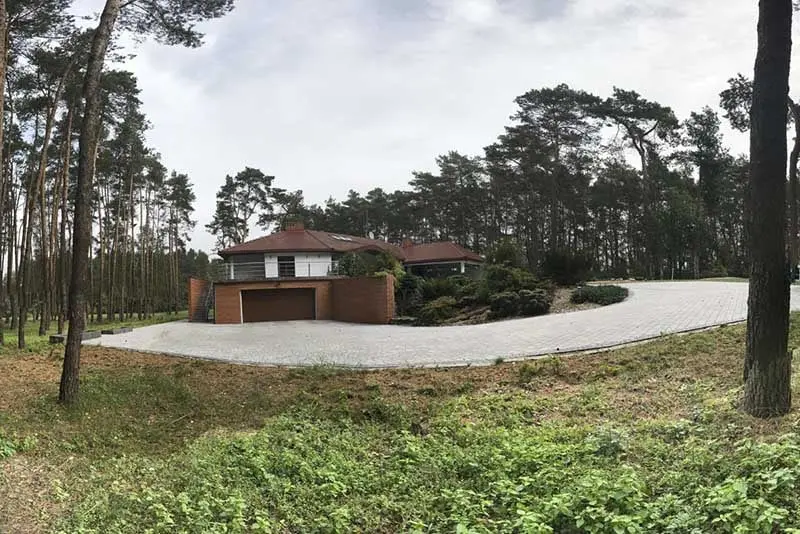 Dom w lesie przed przebudową