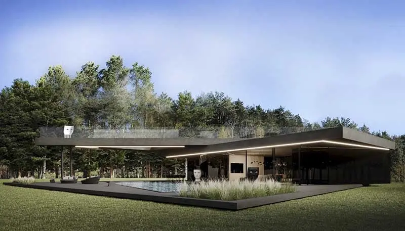 Domek gościnny | Proj.: REFORM - Architekt Marcin Tomaszewski