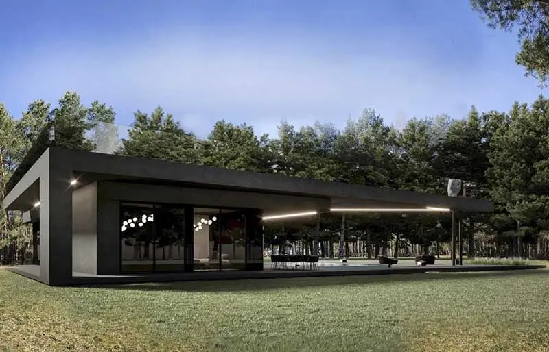 Domek gościnny | Proj.: REFORM - Architekt Marcin Tomaszewski