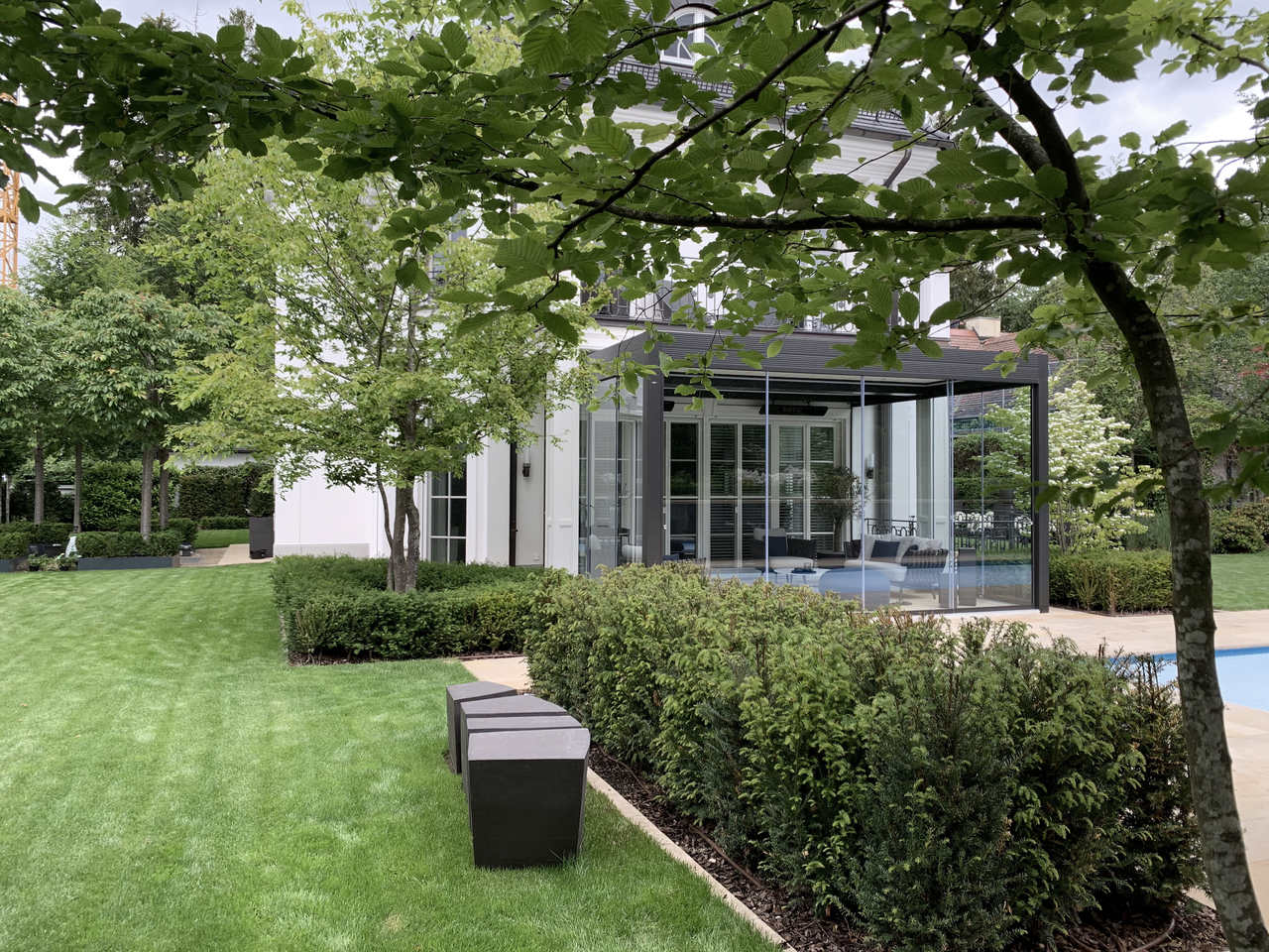 Ogród w nowoczesnej interpretacji | Proj: Studio Organic