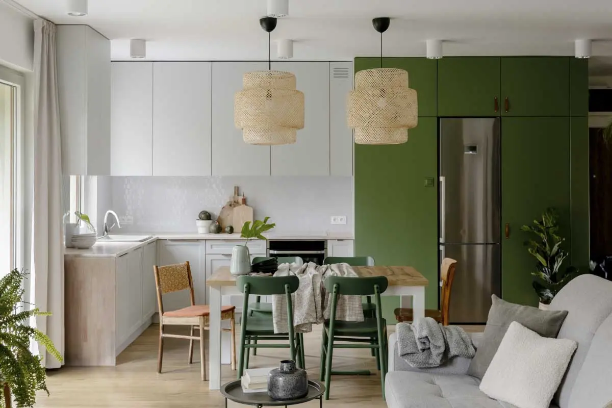 Zielona kuchnia. | Projekt | DESIGN MY DEER | https://www.facebook.com/designmydeer; Foto | Ayuko Studio | https://www.facebook.com/ayukostudio