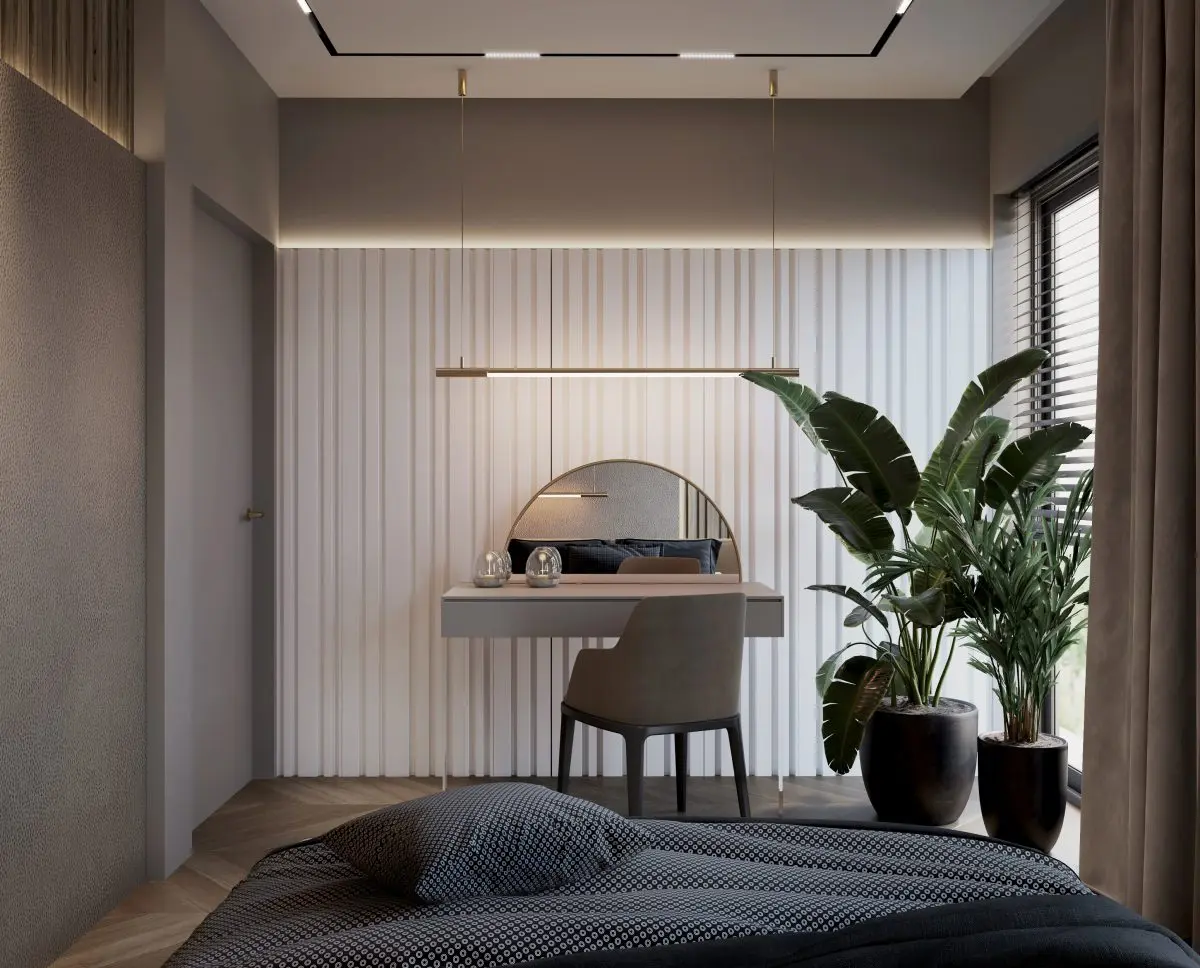 Modern Style w 194 metrowym domu | Proj: Hedo Architects