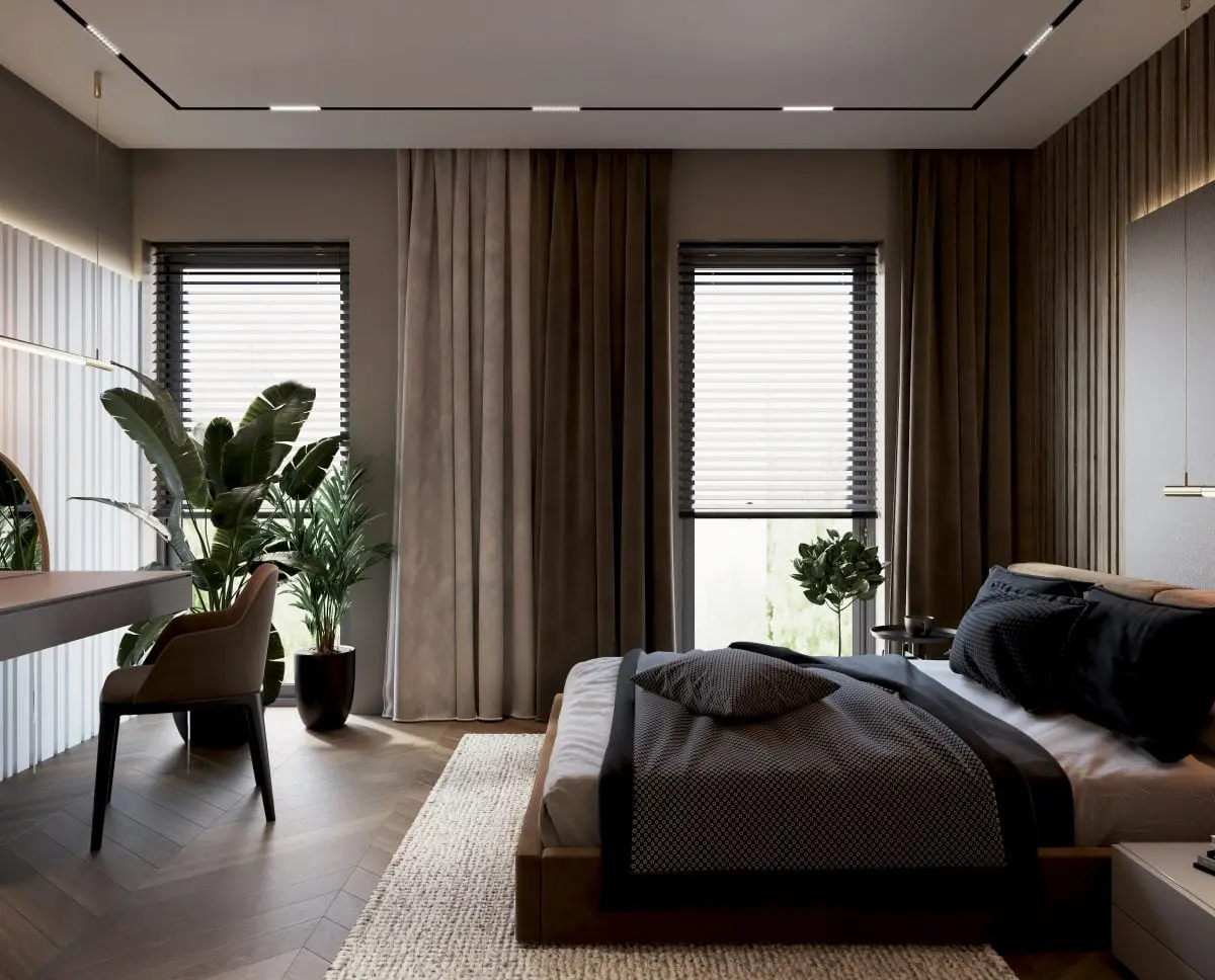 Modern Style w 194 metrowym domu | Proj: Hedo Architects