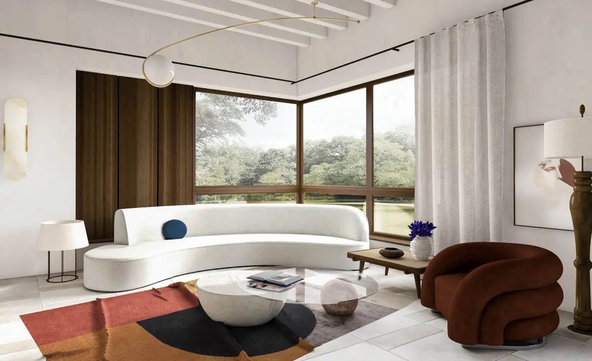 Wyjątkowy design tworzy niebanalne wnętrze. | Proj.: Pracownia IN