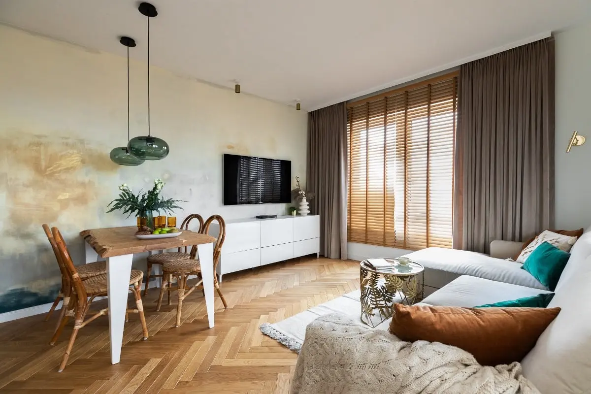 Projekt i stylizacja: Iwona Bernaciak MIESZKANIE PO PRZEMIANIE; fot. Kąty Proste - fotografia wnętrz