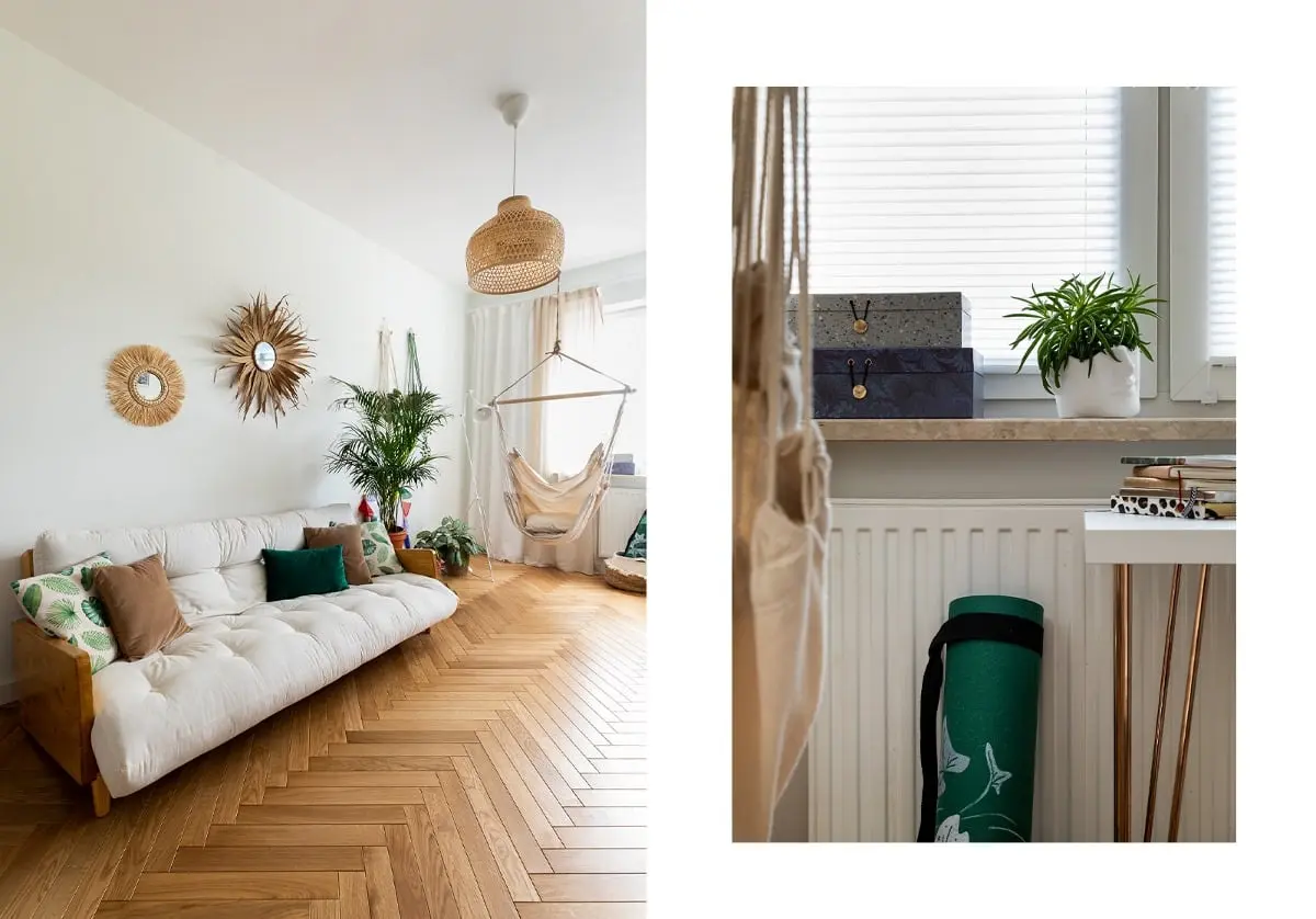 Projekt i stylizacja: Iwona Bernaciak MIESZKANIE PO PRZEMIANIE; fot. Kąty Proste - fotografia wnętrz