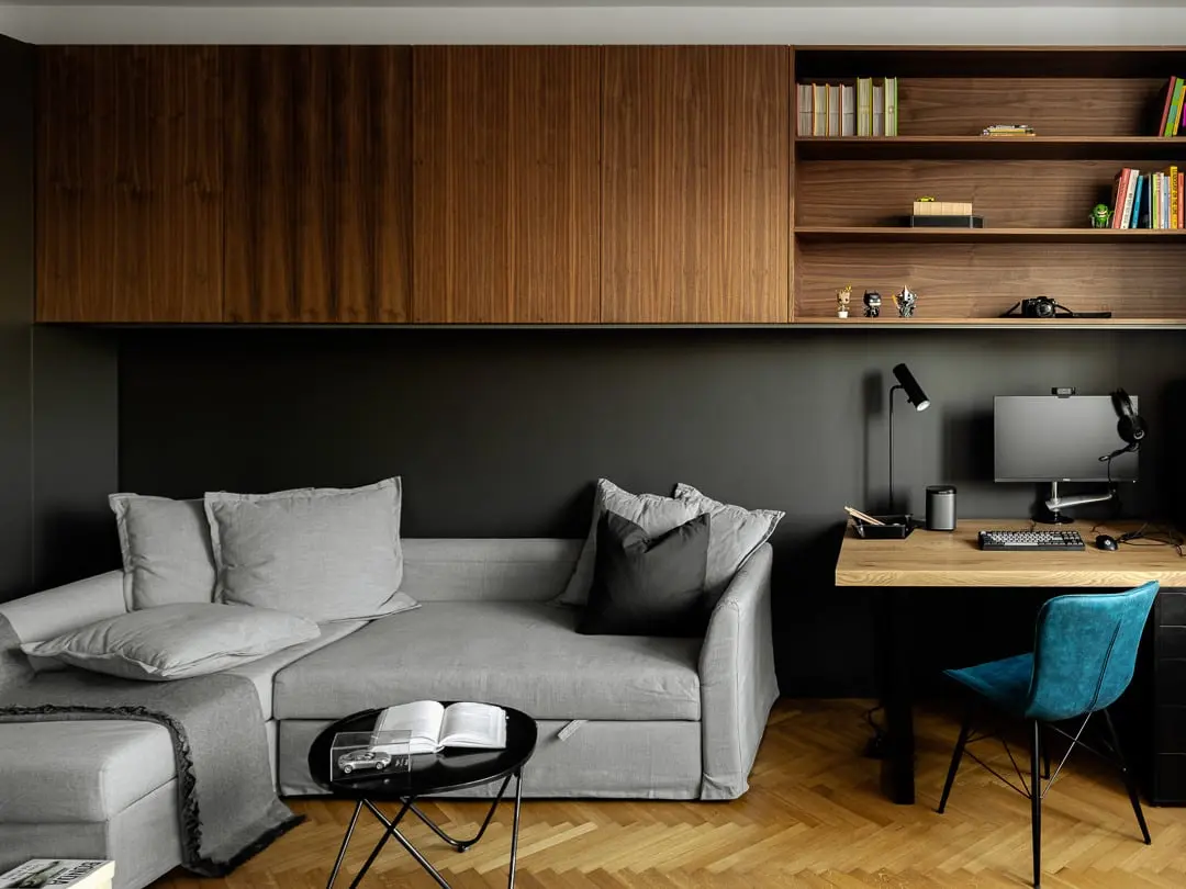 Gabinet | proj. Fuga Architektura Wnętrz, zdj. Aleksandra Dermont