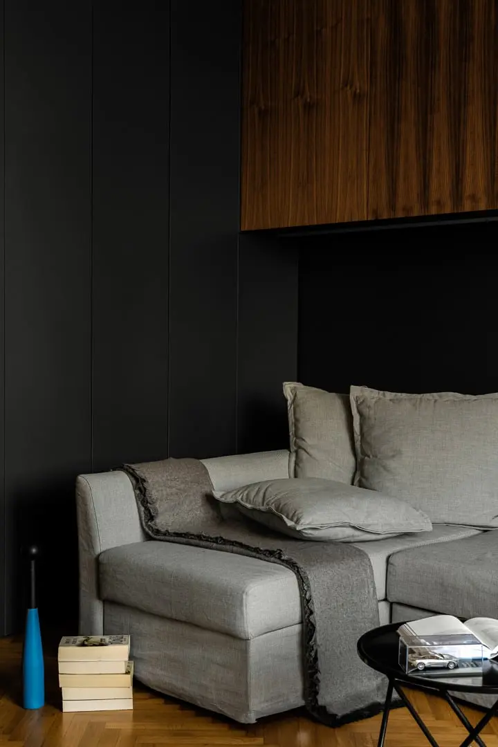 Salon | proj. Fuga Architektura Wnętrz, zdj. Aleksandra Dermont