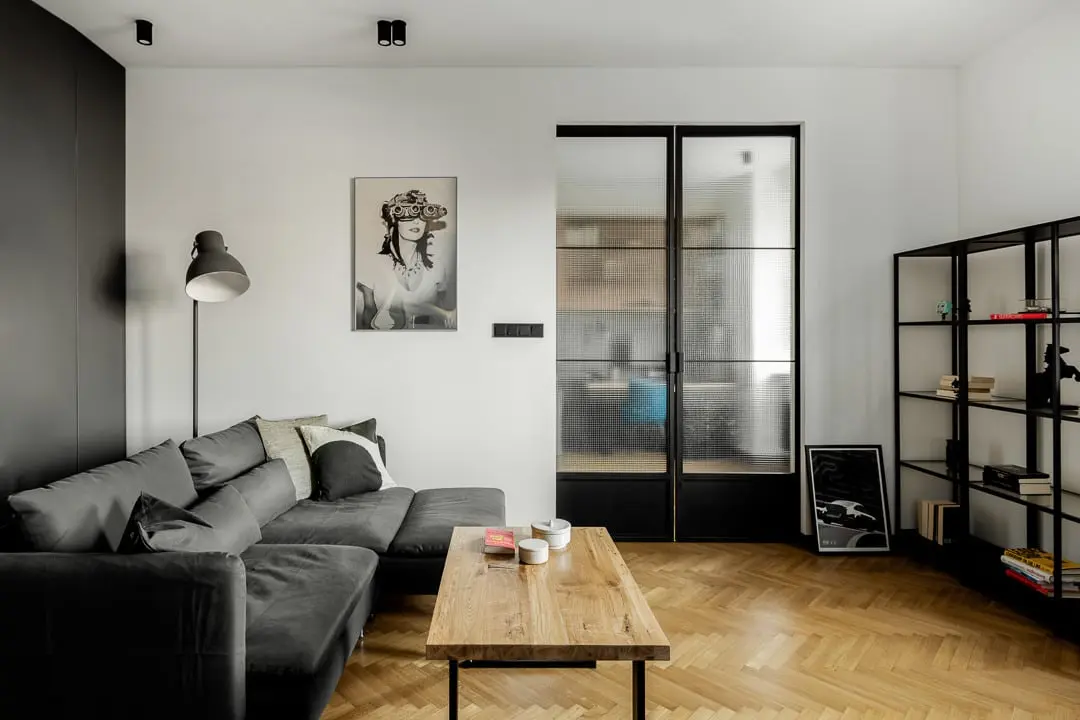 Salon | proj. Fuga Architektura Wnętrz, zdj. Aleksandra Dermont