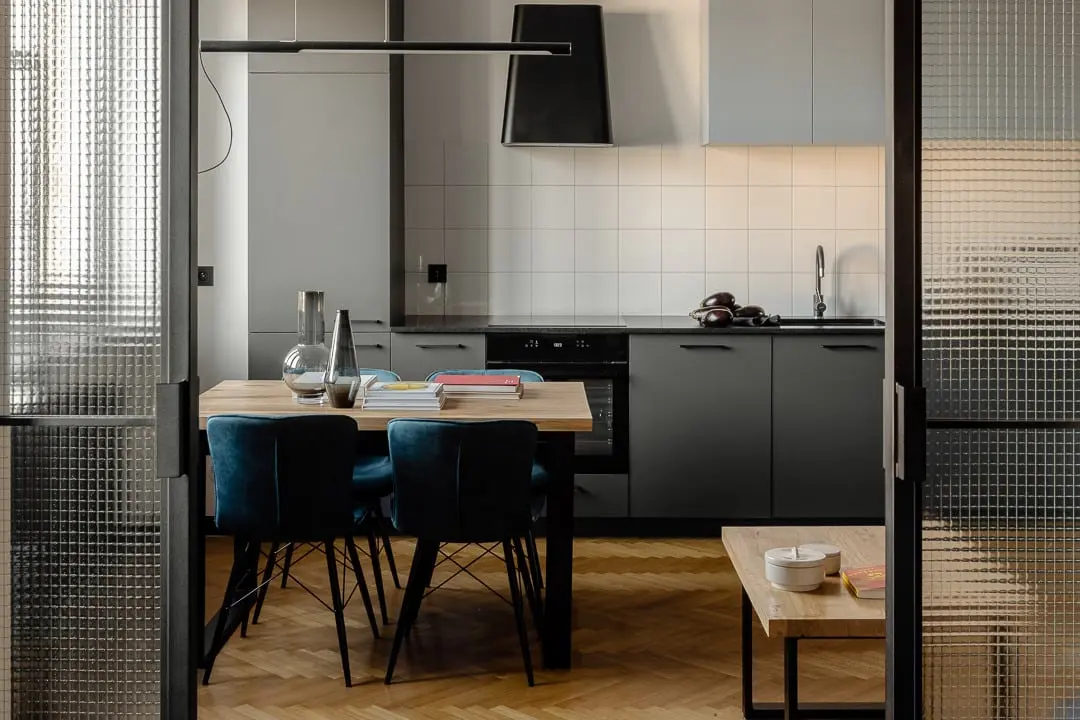 Część dzienna | proj. Fuga Architektura Wnętrz, zdj. Aleksandra Dermont