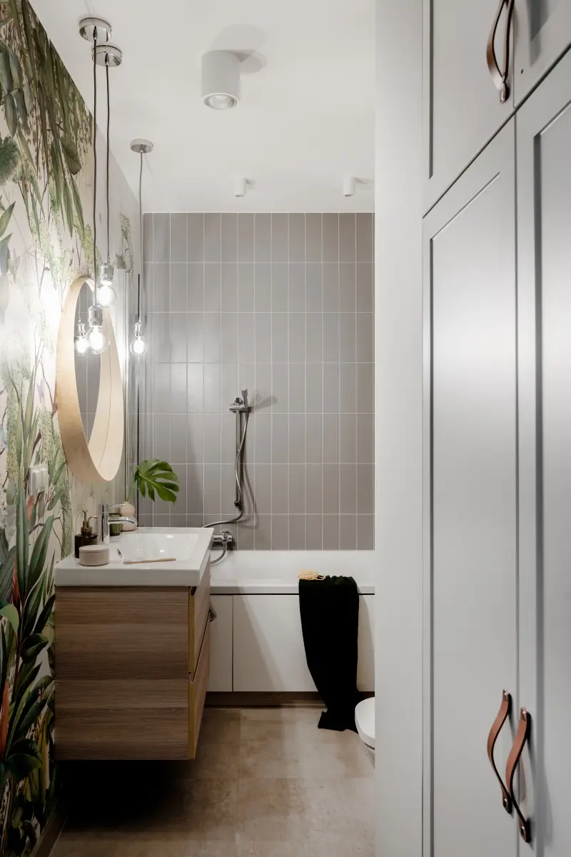 Równowaga we wnętrzu zachowana | proj. DESIGN MY DEER