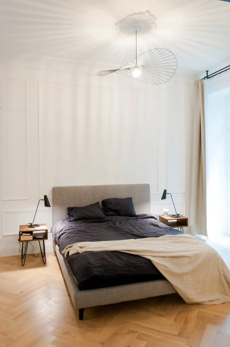 Sypialnia | proj. Studio Projektowe 4room (architekt wnętrz Lisa Bachurina)