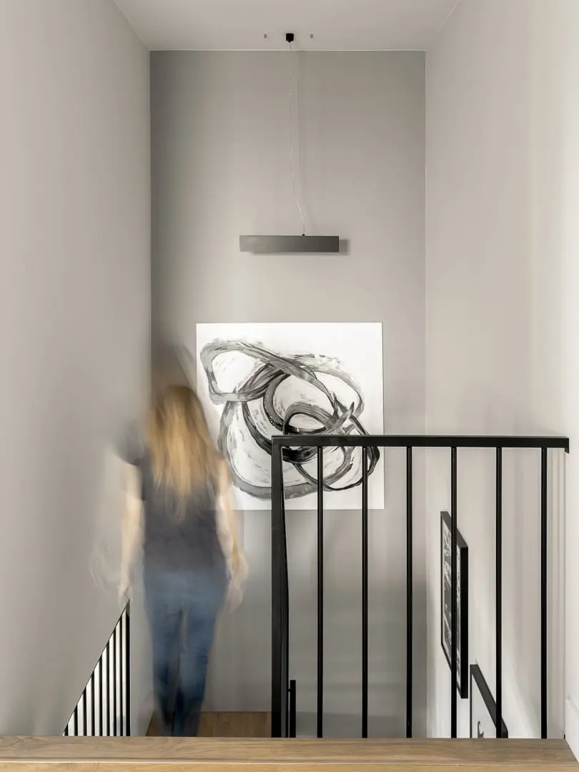 Klatka schodowa | proj. Studio Karton, zdj. Aleksandra Dermont 