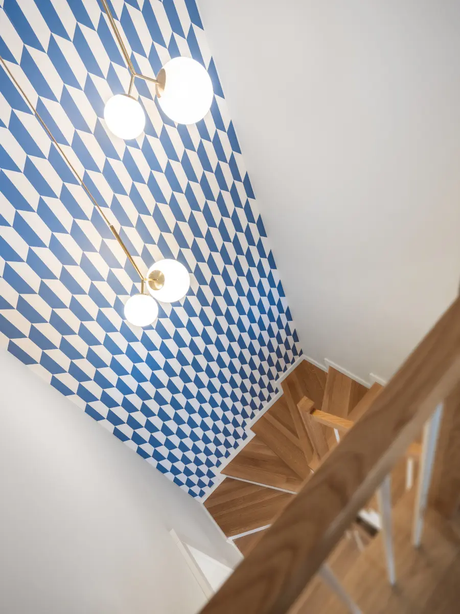 Klatka schodowa | proj. Wioletta Niedziela Bogusz / VN Design; zdj. Przemysław Kuciński