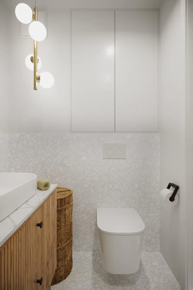 Łazienka prywatna | proj. Houmi Projekty