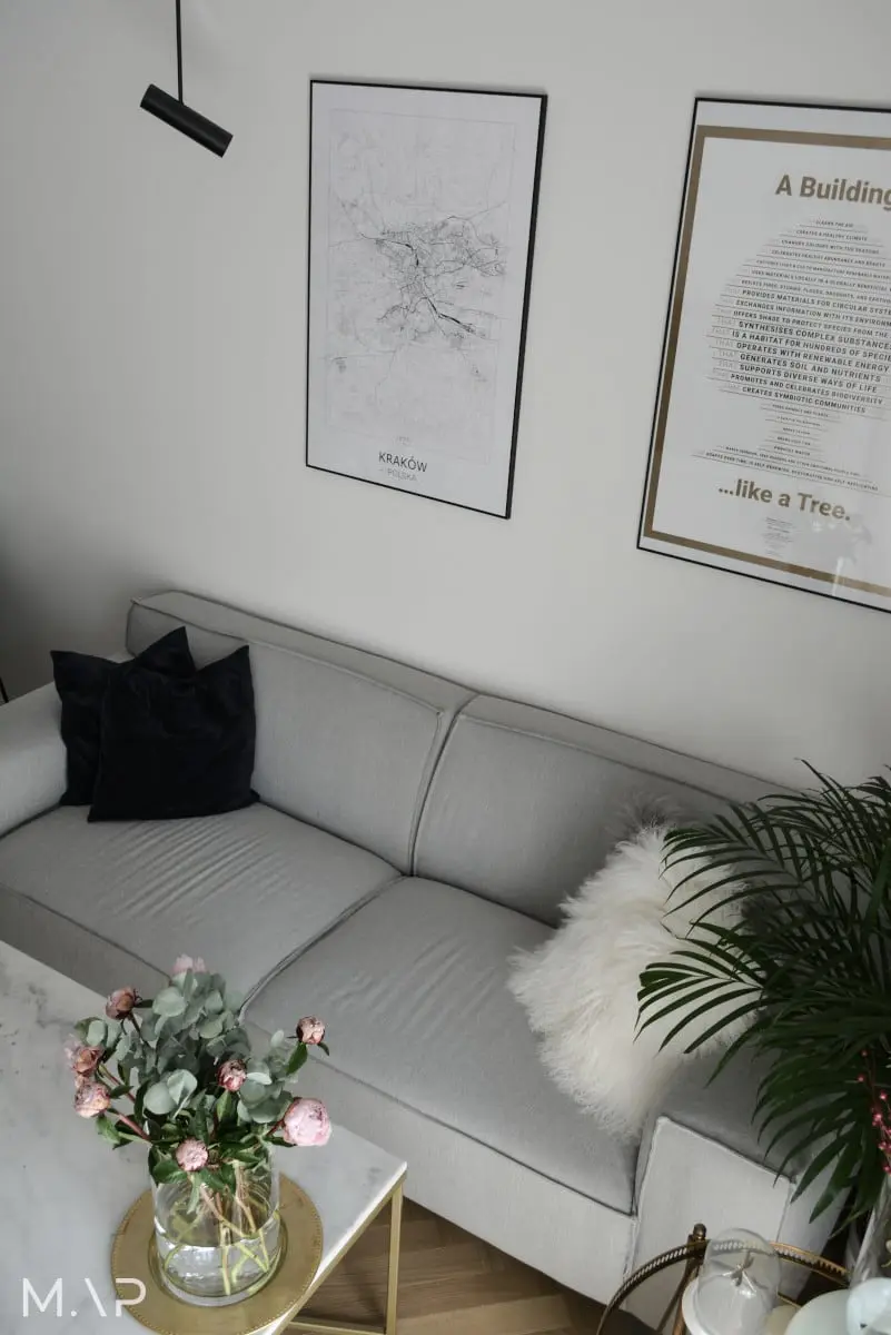 Mały salon | proj. MAP Studio Monika Adamczyk - Popiel