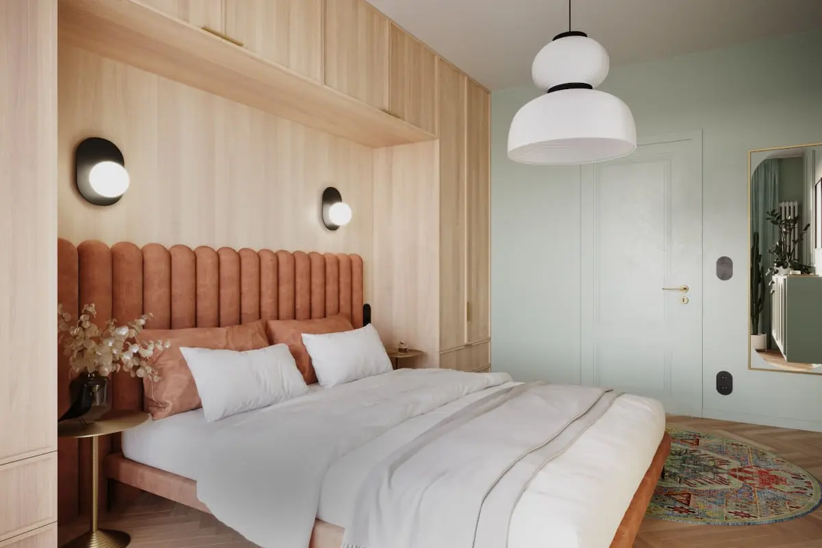 Sypialnia | proj. Houmi Projekty