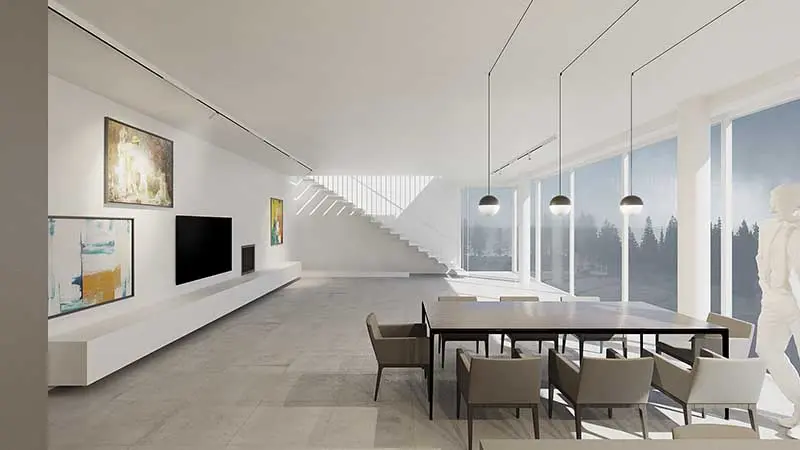 Oświetlenie magnetyczne Archlines | Projekt wnętrz Arch. Dorota Szaroszyk | Projekt oświetlenia: Wojtek Mantur