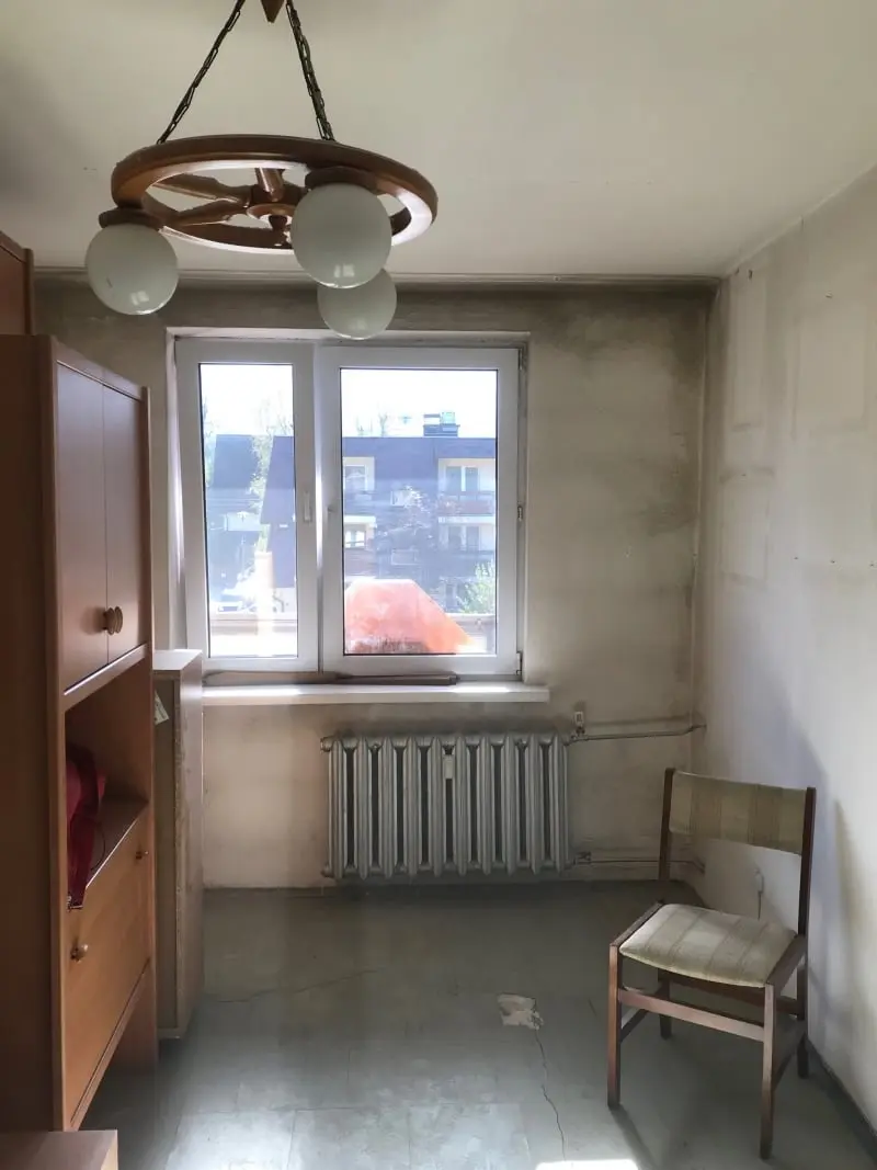 Mieszkanie w trakcie remontu.