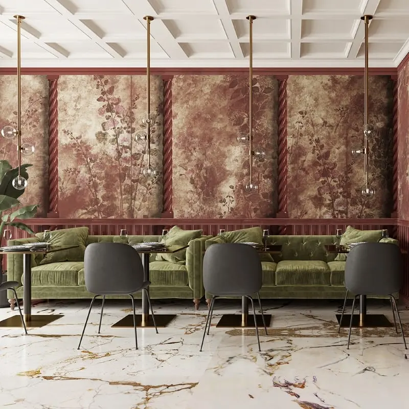 Tapeta Botaniqua z kolekcji Architecture marki Inkiostro Bianco