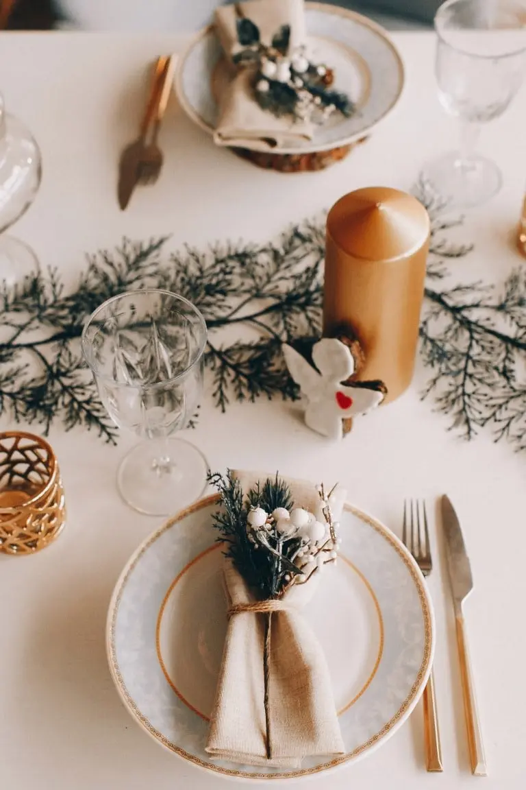 Świąteczne nakrycie stołu