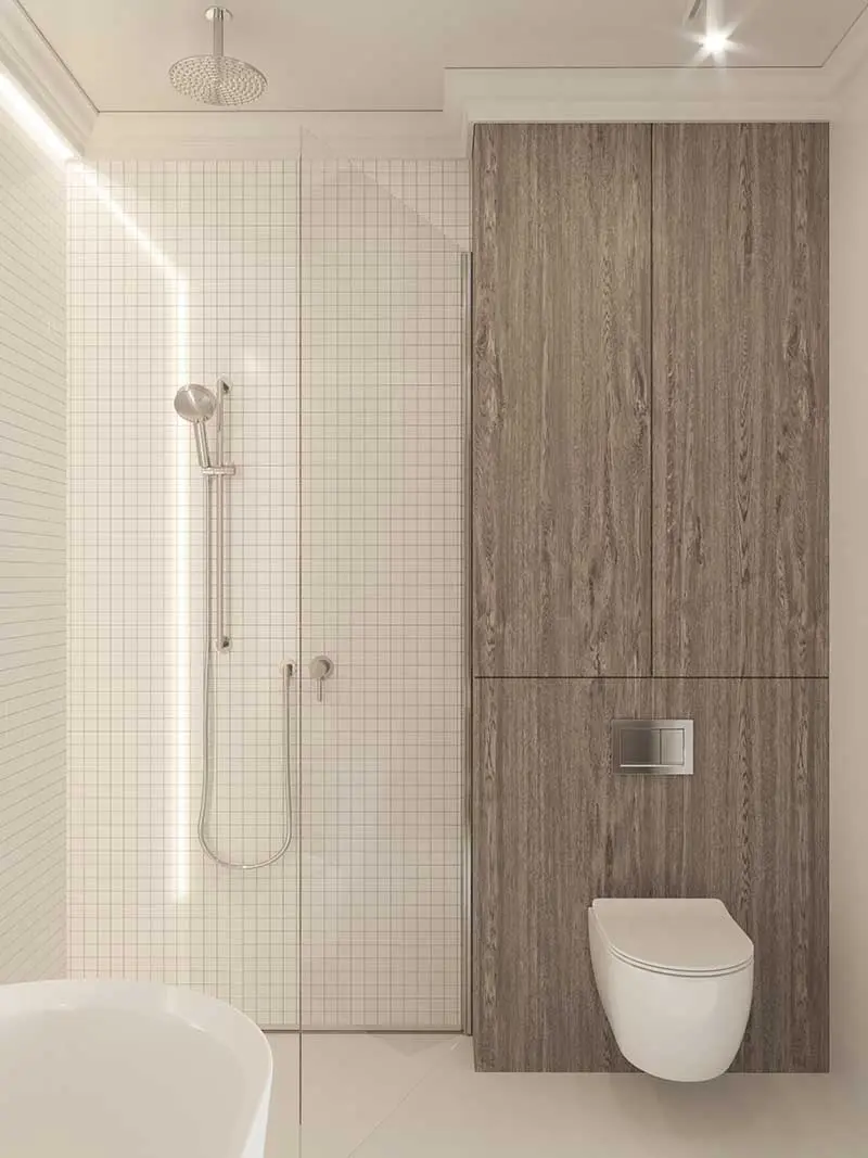 Projekt łazienki Katarzyna Piotrowska Projektowanie Wnętrz