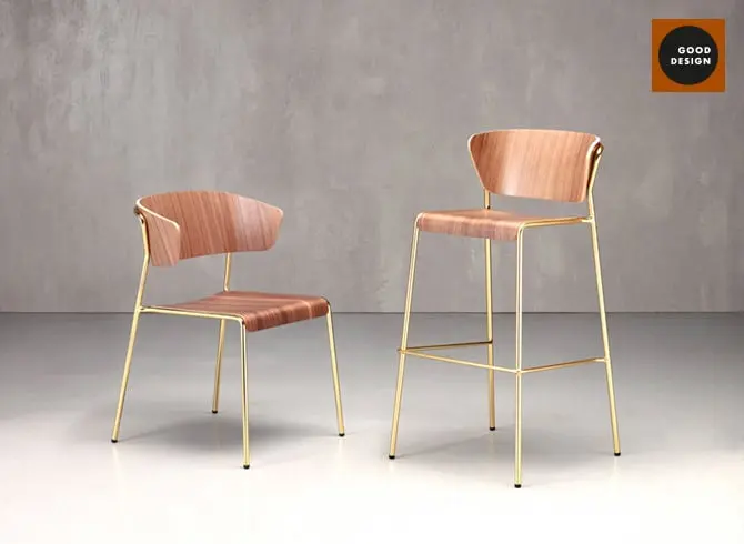 Seria krzeseł LISA.