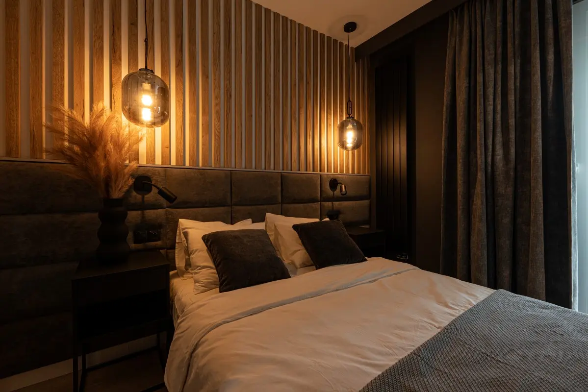 oświetlenie w sypialni