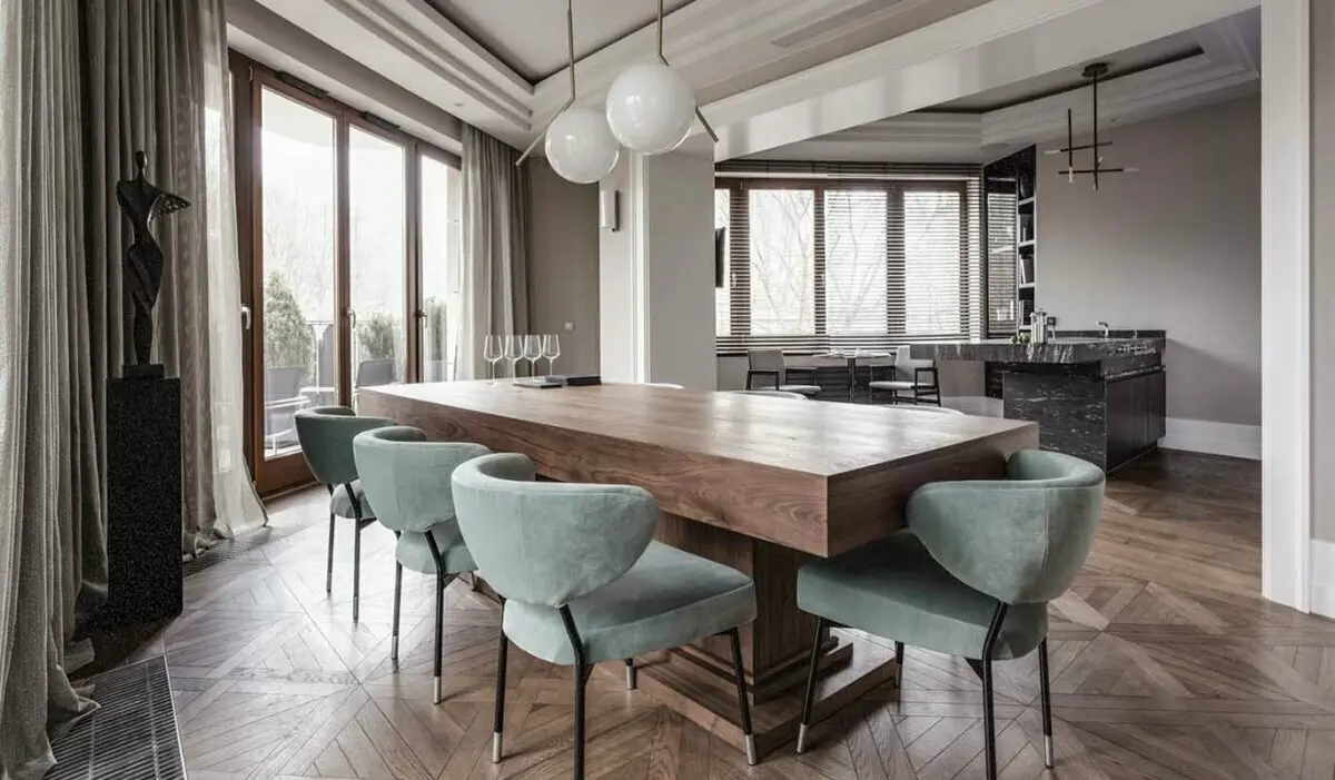 Projekt jadalni architekt Ivan Leskov