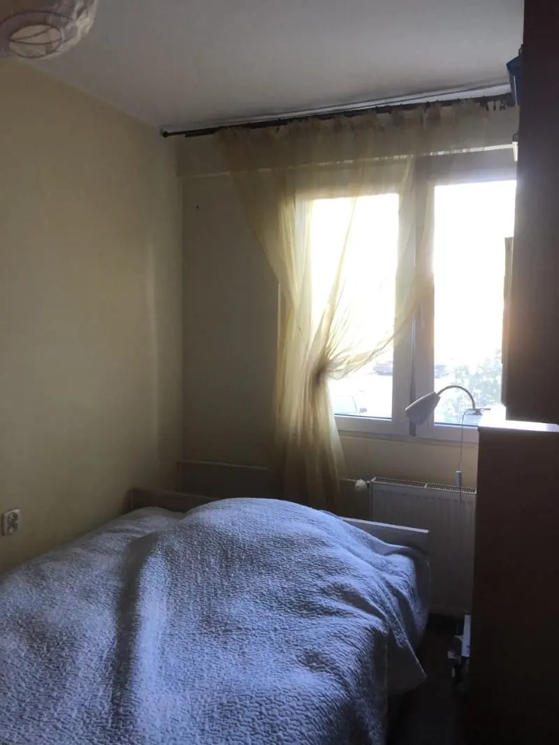 Sypialnia przed metamorfozą