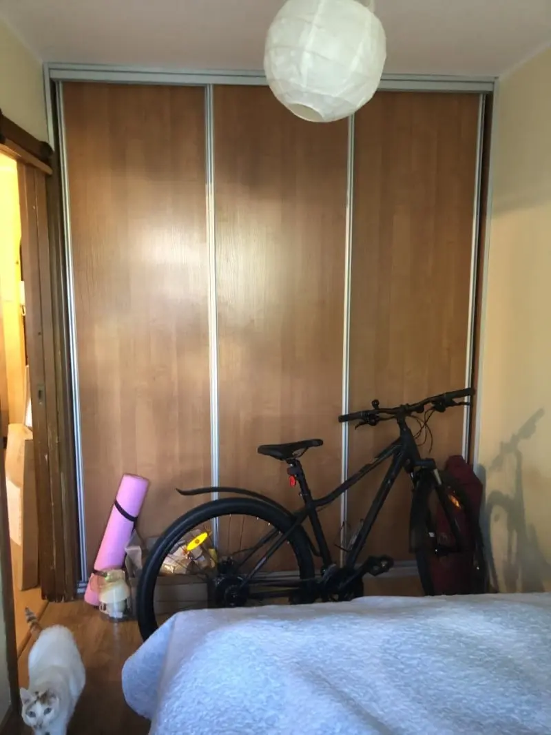 Sypialnia przed metamorfozą