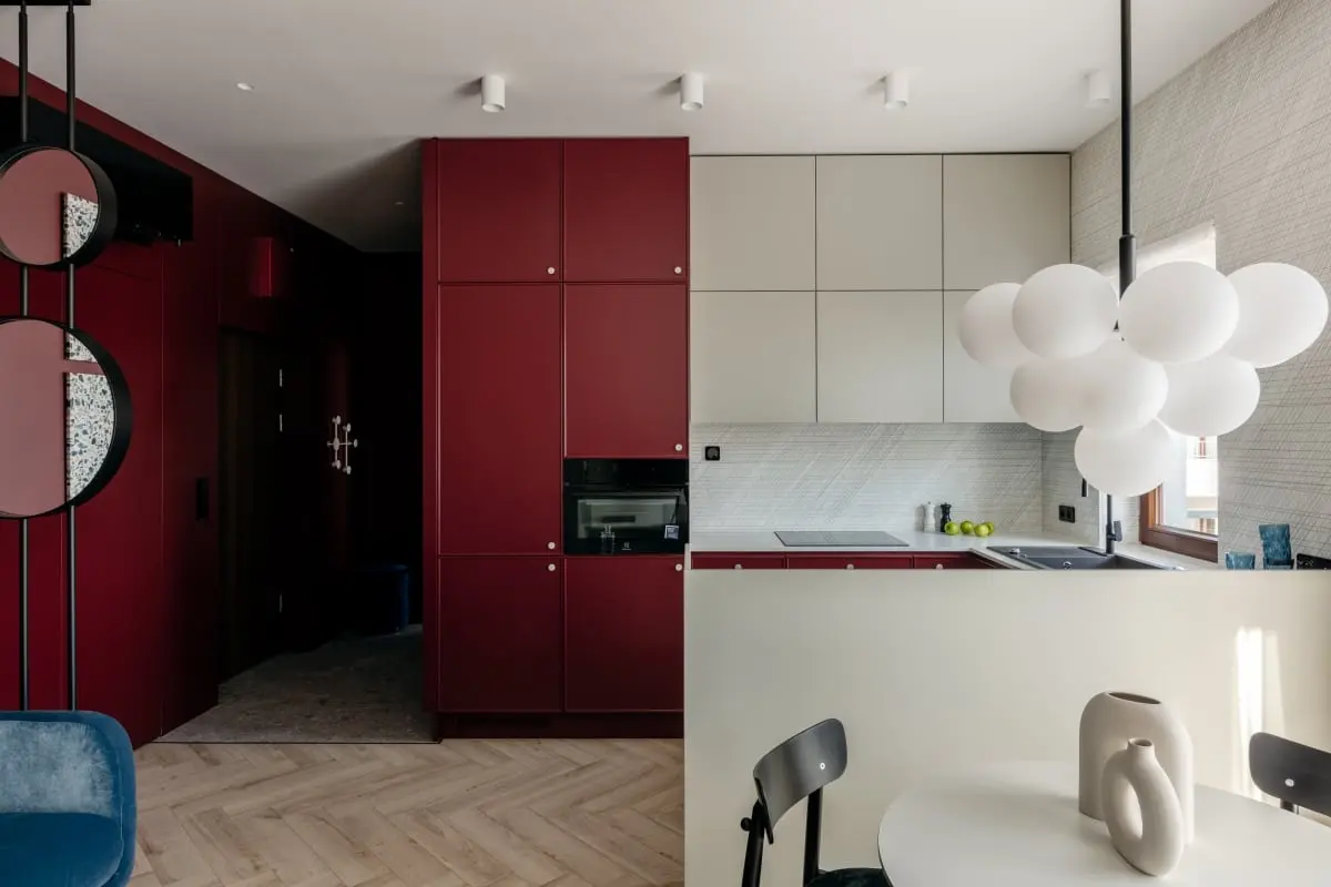 Proj.: CECHOWNIA Pracownia Architektury Wnętrz