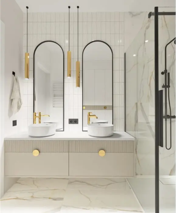 Łazienka | Projekt AVO