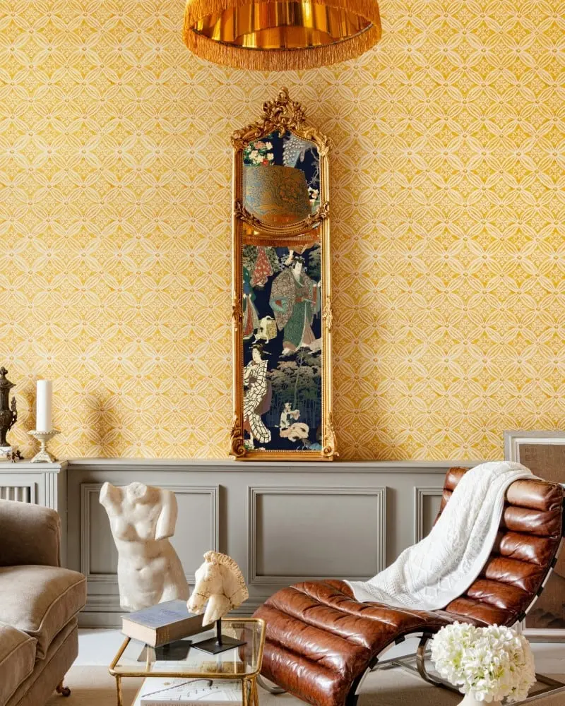 KALAMKARI Citrus Wallpaper
