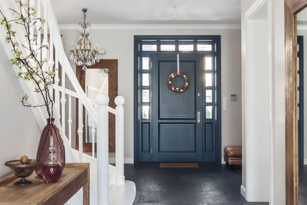 Dekoracje wielkanocne w przedpokoju | proj. LOFT Magdalena Adamus