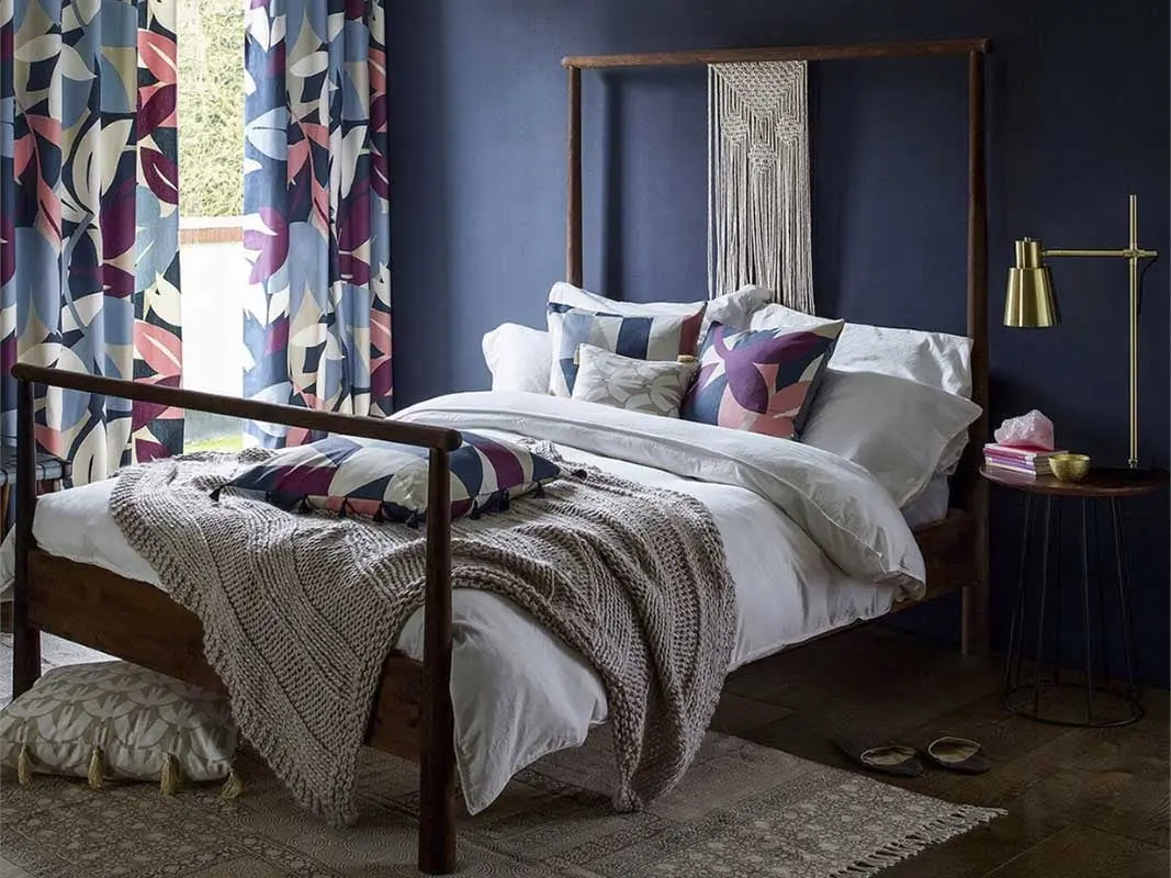 indygo we wnętrzach