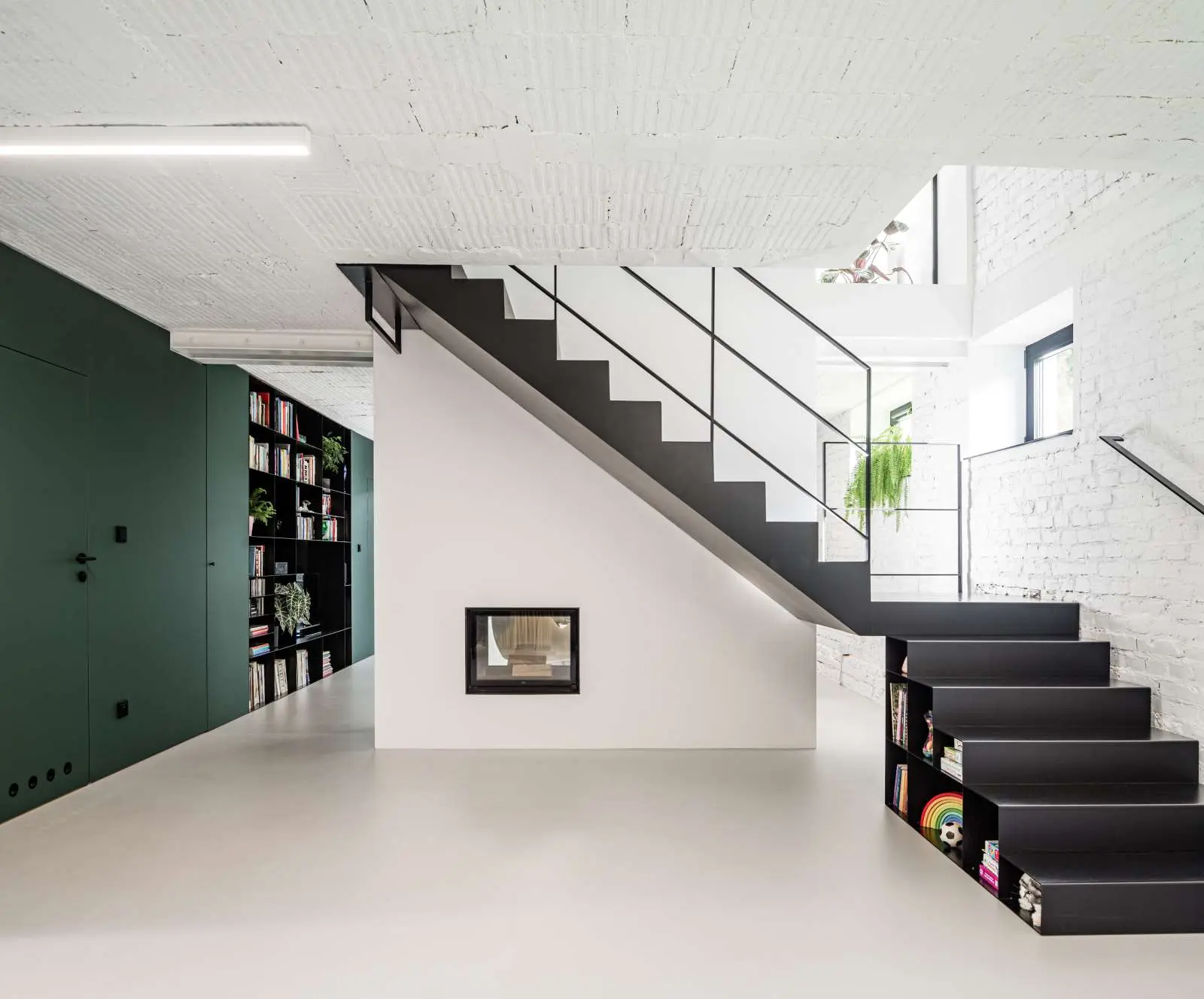 PROJEKT WNĘTRZA W DOMU JEDNORODZINNYM W KATOWICACH