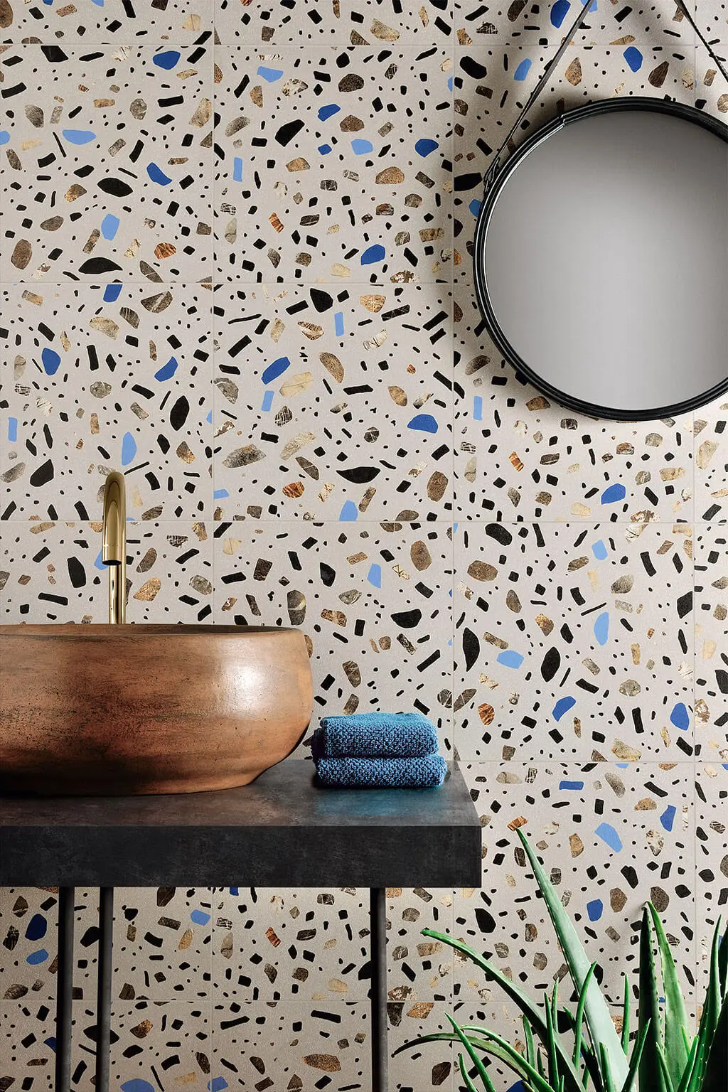 Płytki w lastryko FIO.GHIAIA Fioranese są dostępne w naszych showroomach