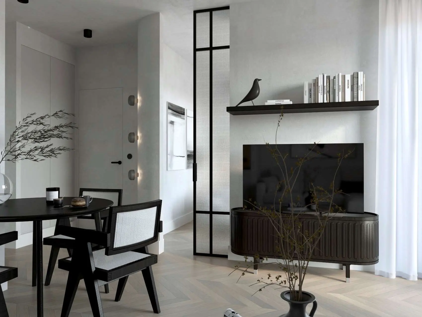 Projekt 33 metrowego mieszkania 94 Design